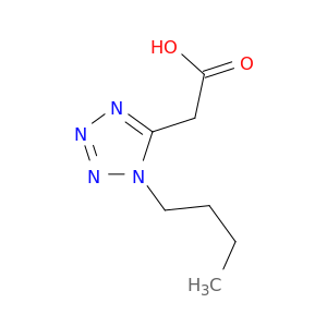 1H-Tetrazole-5-acetic acid, 1-butyl-