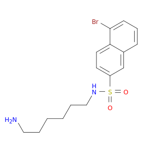 N-(6-氨基己基)-5-溴-2-萘磺酰胺