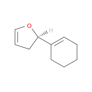 Furan, 2-(1-cyclohexen-1-yl)-2,3-dihydro-, (2R)-