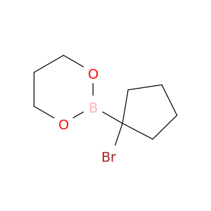 1,3,2-Dioxaborinane, 2-(1-bromocyclopentyl)-
