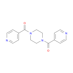 Piperazine, 1,4-bis(4-pyridinylcarbonyl)-