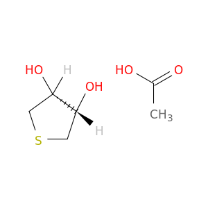 3,4-Thiophenediol, tetrahydro-, monoacetate, (3R,4S)-