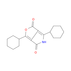 1H-Furo[3,4-c]pyrrole-1,4(5H)-dione, 3,6-dicyclohexyl-
