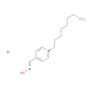Pyridinium, 4-[(hydroxyimino)methyl]-1-octyl-, bromide