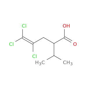 4-Pentenoic acid, 4,5,5-trichloro-2-(1-methylethyl)-