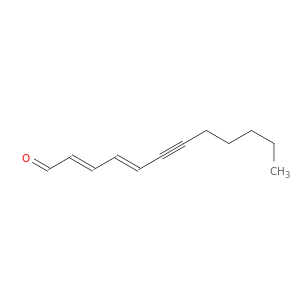 2,4-Dodecadien-6-ynal, (2E,4E)-