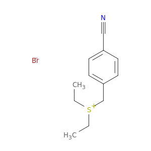 Sulfonium, [(4-cyanophenyl)methyl]diethyl-, bromide