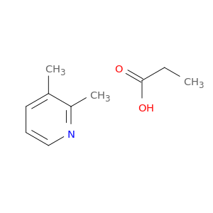 Propanoic acid, compd. with dimethylpyridine (1:1)