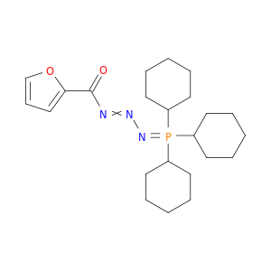 1-Triazene, 1-(2-furanylcarbonyl)-3-(tricyclohexylphosphoranylidene)-