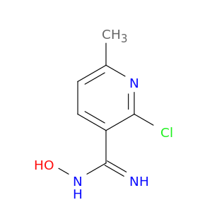 2-CHLORO-N-HYDROXY-6-METHYL-NICOTINAMIDINE