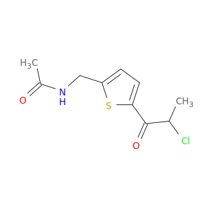 N-[5-(2-氯-1-氧丙基)-2-噻吩基]甲基]乙酰胺