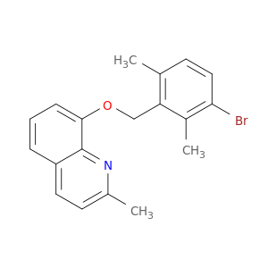 Quinoline, 8-[(3-bromo-2,6-dimethylphenyl)methoxy]-2-methyl-