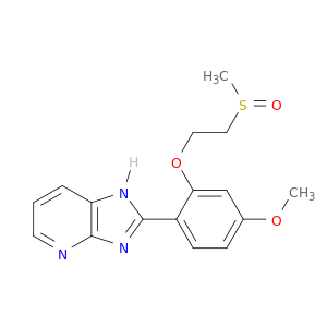 3H-Imidazo[4,5-b]pyridine,2-[4-methoxy-2-[2-(methylsulfinyl)ethoxy]phenyl]-