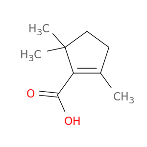 1-Cyclopentene-1-carboxylicacid, 2,5,5-trimethyl-