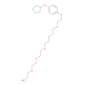3,6,9,12,15-Pentaoxaheptadecan-1-ol, 17-[4-(cyclopentyloxy)phenoxy]-
