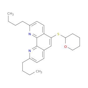 1,10-Phenanthroline, 2,9-dibutyl-5-[(tetrahydro-2H-pyran-2-yl)thio]-