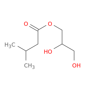 Butanoic acid,3-methyl-, 2,3-dihydroxypropyl ester