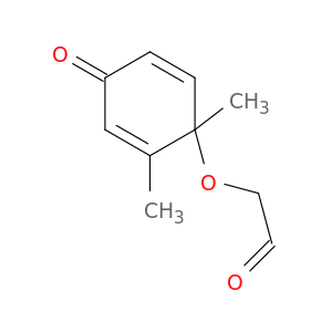 ACETALDEHYDE, 2-[(1,2-DIMETHYL-4-OXO-2,5-CYCLOHEXADIEN-1-YL)OXY]-