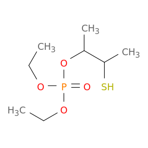 Phosphoric acid, diethyl 2-mercapto-1-methylpropyl ester