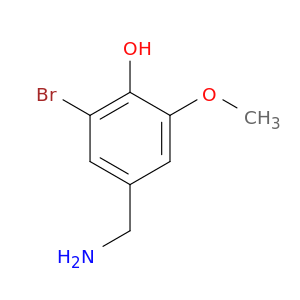Phenol,4-(aminomethyl)-2-bromo-6-methoxy-