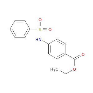 benzoic acid, 4-[(phenylsulfonyl)amino]-, ethyl ester