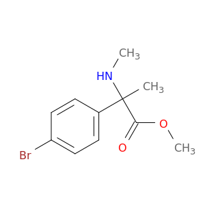 Methyl 2-(4-Bromophenyl)-2-(methylamino)propanoate
