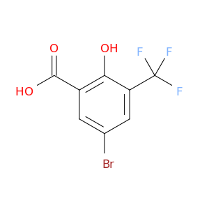 5-溴-2-羟基-3-(三氟甲基)苯甲酸