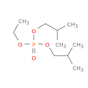 Phosphoric acid, ethyl bis(2-methylpropyl) ester