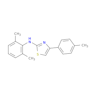 N-(2,6-Dimethylphenyl)-4-(4-methylphenyl)-1,3-thiazol-2-amine