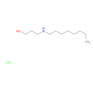 1-Propanol, 3-(octylamino)-, hydrochloride