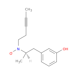 Phenol, 3-[(2R)-2-(2-butyn-1-ylmethyloxidoamino)propyl]-
