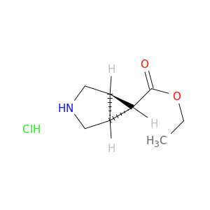 rac-(1R,5S,6r)-3-氮杂双环[3.1.0]己烷-6-羧酸乙酯盐酸盐