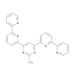 Pyrimidine, 4,6-bis([2,2'-bipyridin]-6-yl)-2-methyl-