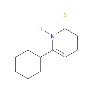 2(1H)-Pyridinethione, 6-cyclohexyl-
