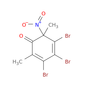 2,4-Cyclohexadien-1-one, 3,4,5-tribromo-2,6-dimethyl-6-nitro-