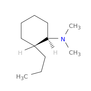 Cyclohexanamine, N,N-dimethyl-2-propyl-, trans-