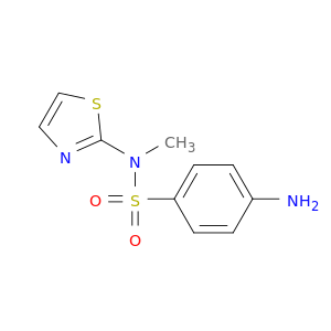 Benzenesulfonamide, 4-amino-N-methyl-N-2-thiazolyl-