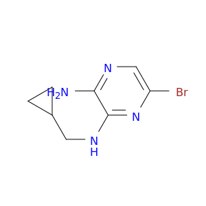 6-溴-N2-(环丙基甲基)吡嗪-2,3-二胺