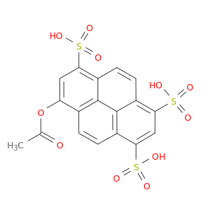 1,3,6-Pyrenetrisulfonic acid, 8-(acetyloxy)-
