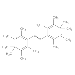 Cyclohexadienylium, 3,3'-(1,2-ethenediyl)bis[1,2,4,5,6,6-hexamethyl-