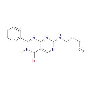Pyrimido[4,5-d]pyrimidin-4(3H)-one, 7-(butylamino)-2-phenyl-