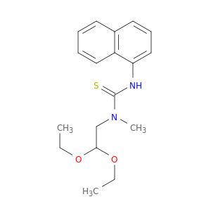 Thiourea,N-(2,2-diethoxyethyl)-N-methyl-N'-1-naphthalenyl-