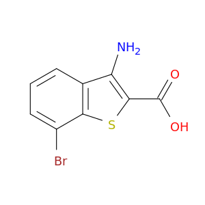 3-Amino-7-bromo-1-benzothiophene-2-carboxylic acid