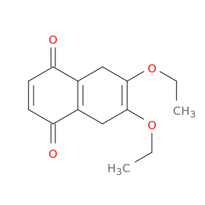 1,4-Naphthalenedione, 6,7-diethoxy-5,8-dihydro-