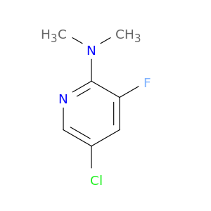 5-氯-3-氟-N,N-二甲基-2-吡啶胺