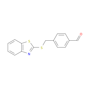 Benzaldehyde, 4-[(2-benzothiazolylthio)methyl]-