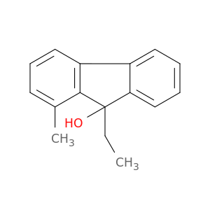 9H-Fluoren-9-ol, 9-ethyl-1-methyl-
