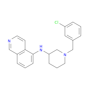 5-Isoquinolinamine, N-[1-[(3-chlorophenyl)methyl]-3-piperidinyl]-