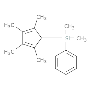 Silane, dimethylphenyl(2,3,4,5-tetramethyl-2,4-cyclopentadien-1-yl)-