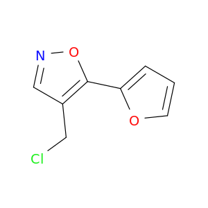 异恶唑,4-(氯甲基)-5-(2-呋喃基)-